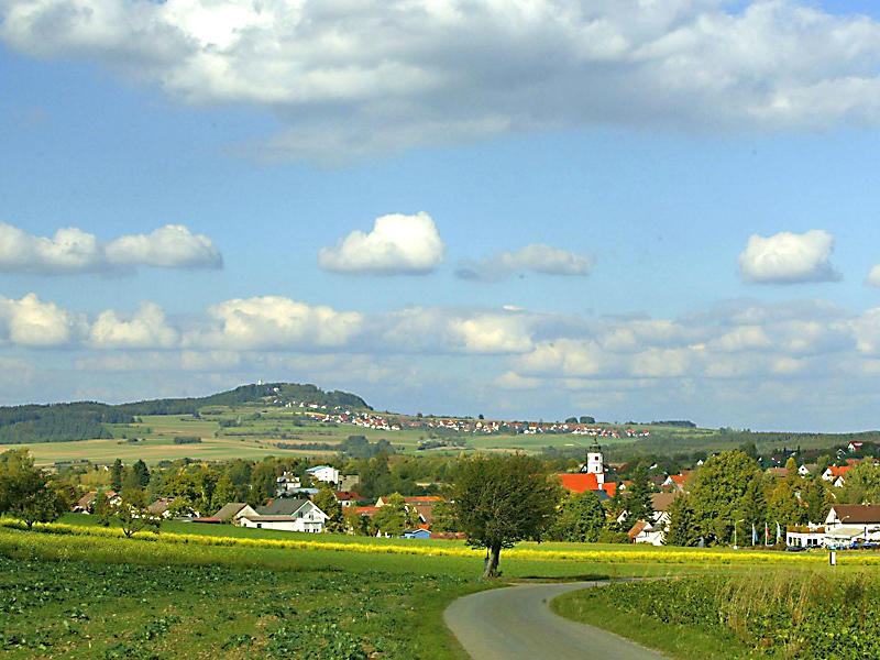 Bussen der heilige Berg Oberschwabens