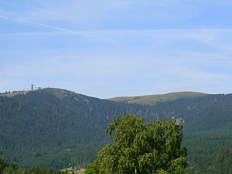 Blick auf den Feldberg