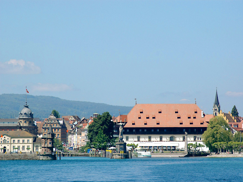 Hafeneinfahrt von Konstanz