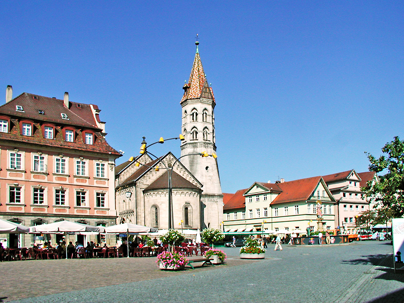 Marktplatz in Schwäbisch-Gmünd