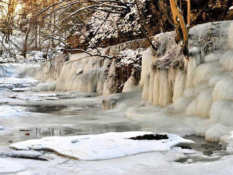 Schlichemklamm im Winter